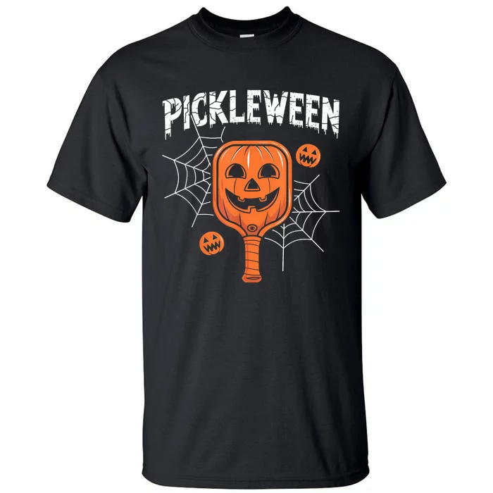 Pickleween Halloween Pickleball Players Tall T-Shirt