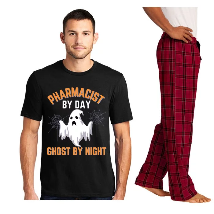 Pharmacist Halloween Pharmacist By Day Ghost By Night Pajama Set