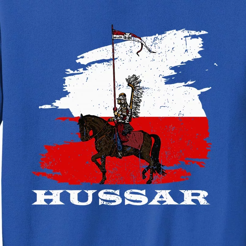 Poland Husaria Polish Winged Hussars Military Polska Krakow Tall Sweatshirt