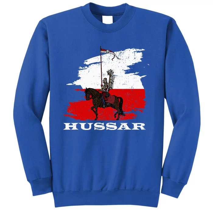 Poland Husaria Polish Winged Hussars Military Polska Krakow Tall Sweatshirt