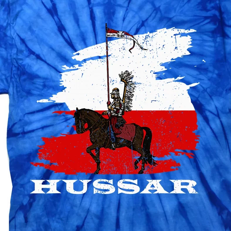 Poland Husaria Polish Winged Hussars Military Polska Krakow Tie-Dye T-Shirt