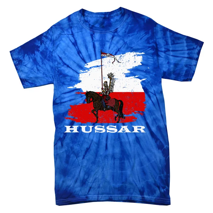 Poland Husaria Polish Winged Hussars Military Polska Krakow Tie-Dye T-Shirt