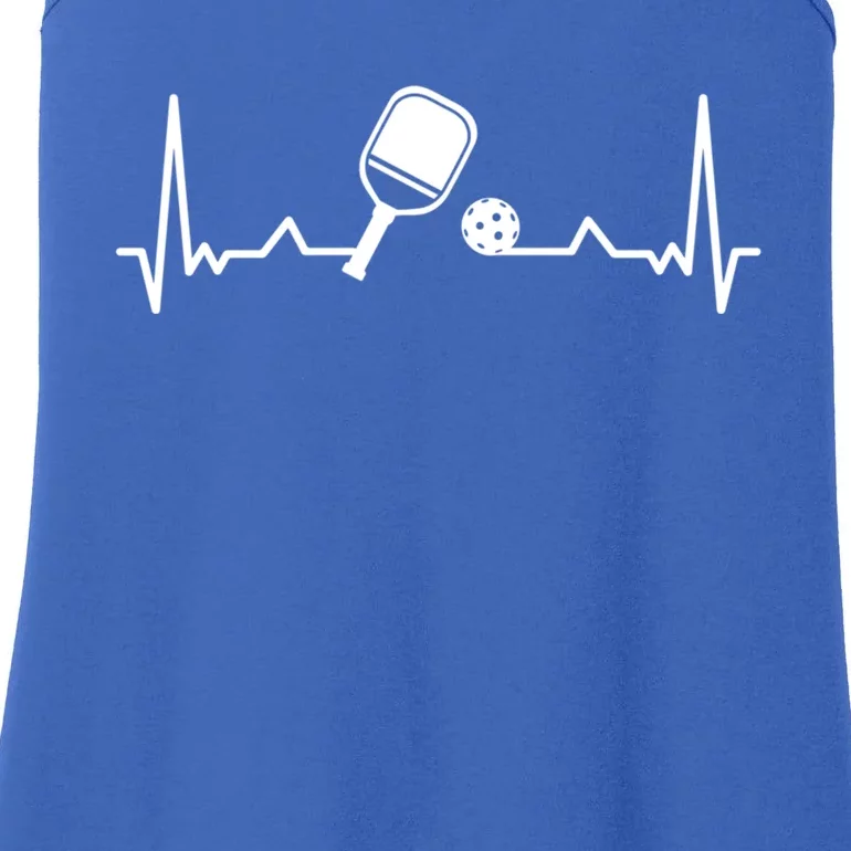 Pickleball Heartbeat Pickleball Player Great Gift Ladies Essential Tank