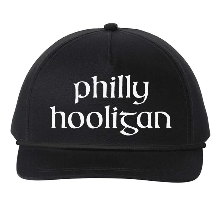 Philly Hooligan Philadelphia Irish Pride Saint Patrick's Day Snapback Five-Panel Rope Hat