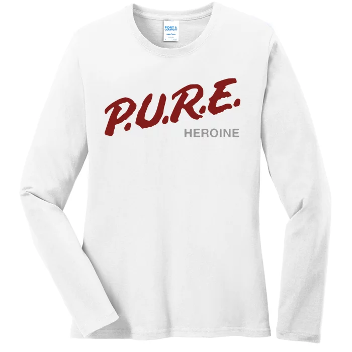 Pure Heroine Ladies Long Sleeve Shirt