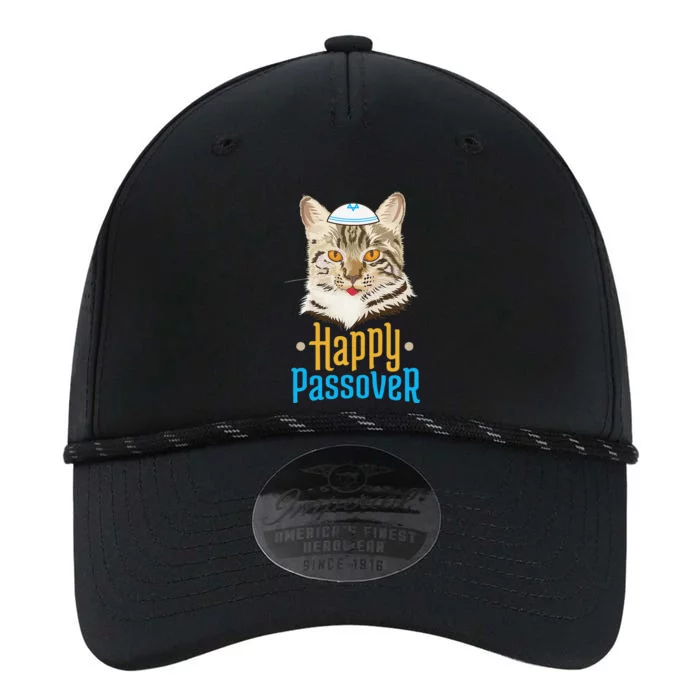 Passover Happy Passover Cat Funny Seder Jewish Holiday Performance The Dyno Cap