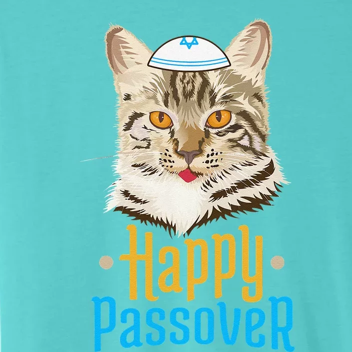 Passover Happy Passover Cat Funny Seder Jewish Holiday ChromaSoft Performance T-Shirt