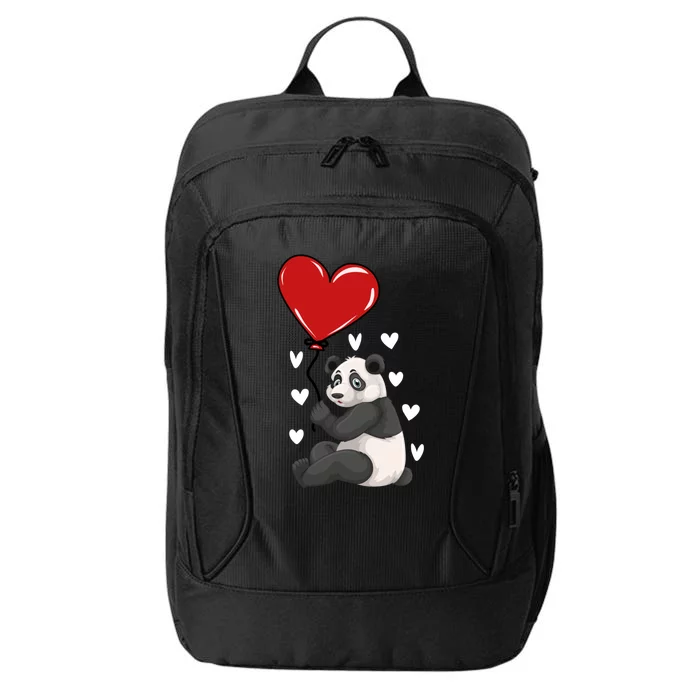 Panda Hearts Panda Bear Lover Panda Lover Cute Panda Cool Gift City Backpack