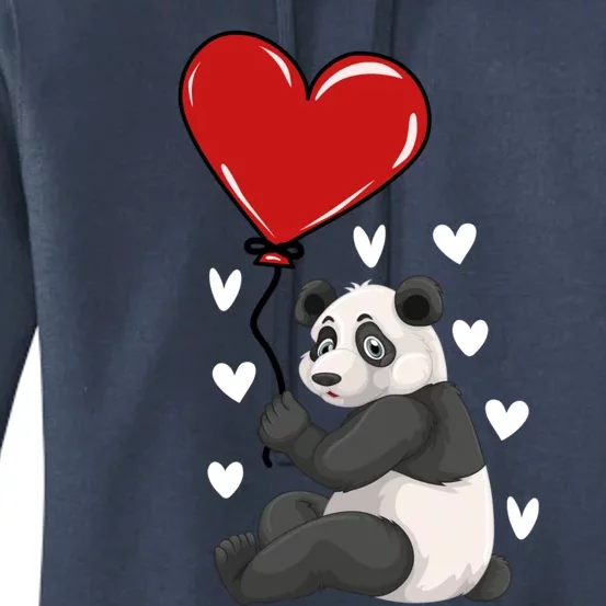 Panda Hearts Panda Bear Lover Panda Lover Cute Panda Cool Gift Women's Pullover Hoodie