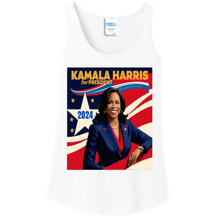 President Harris Ladies Essential Tank