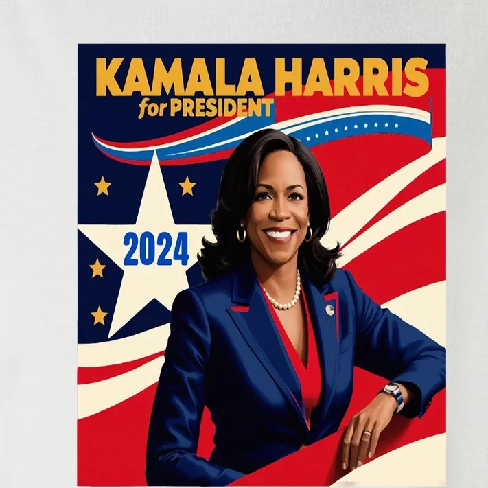 President Harris Toddler Long Sleeve Shirt