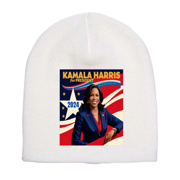 President Harris Short Acrylic Beanie