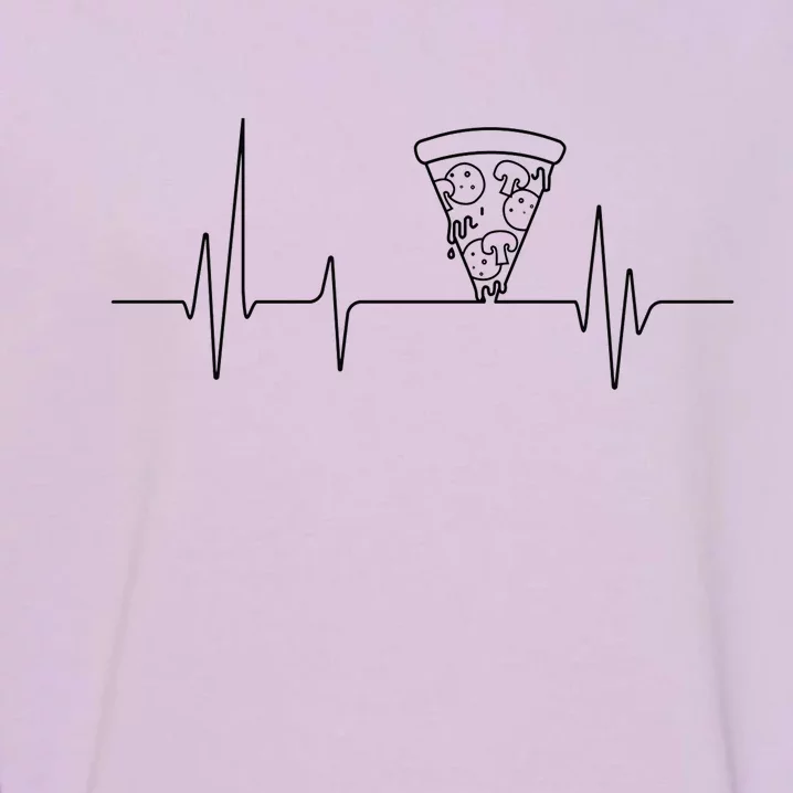 Pizza Heartbeat Garment-Dyed Sweatshirt