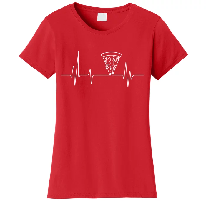 Pizza Heartbeat Women's T-Shirt