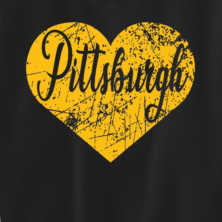 Pittsburgh Heart Kids Sweatshirt