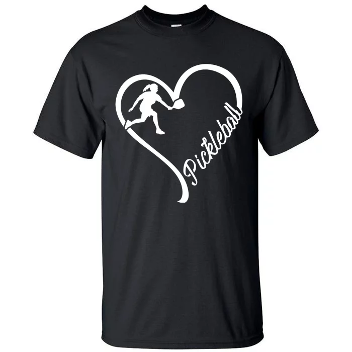 PICKLEBALL HEART Tall T-Shirt