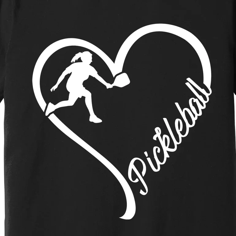 PICKLEBALL HEART Premium T-Shirt