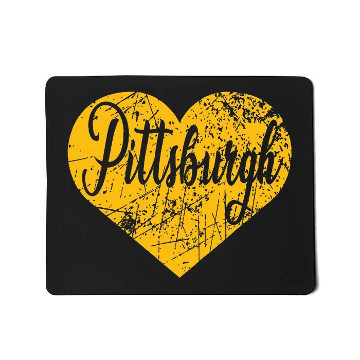 Pittsburgh Heart Mousepad