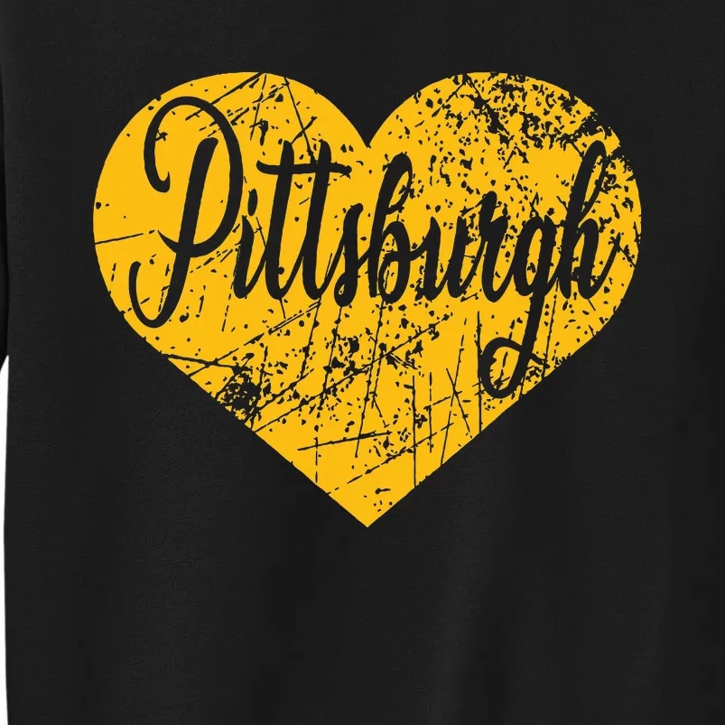 Pittsburgh Heart Tall Sweatshirt