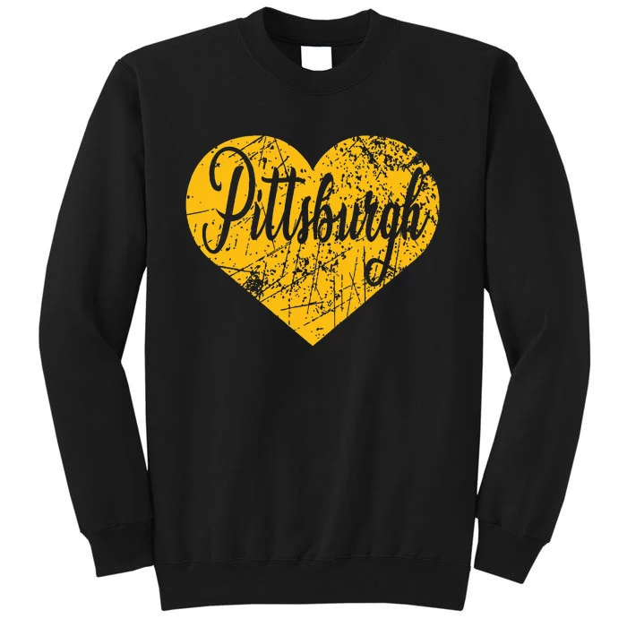 Pittsburgh Heart Tall Sweatshirt