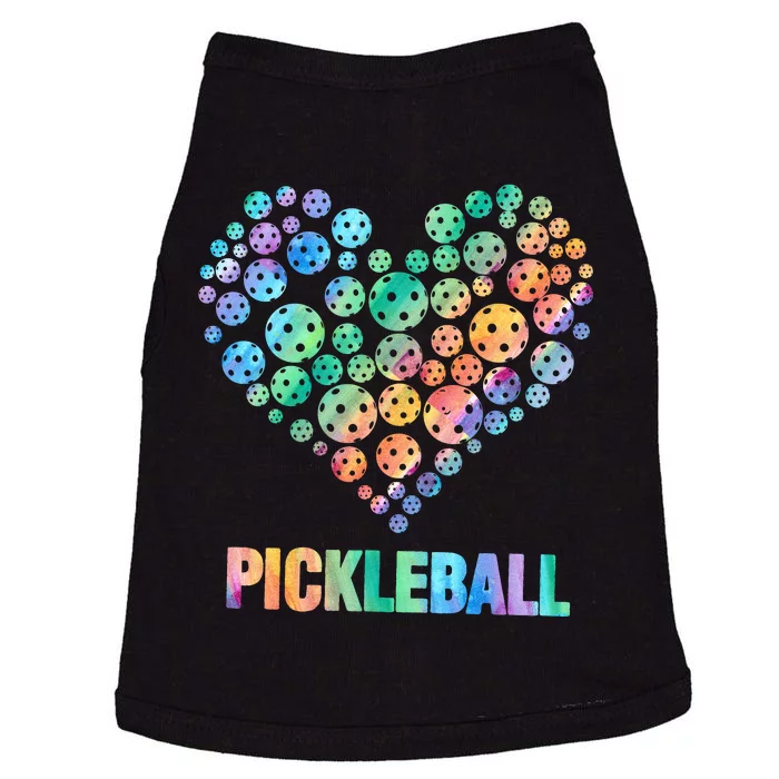 Pickleball Heartpickleball Doggie Tank