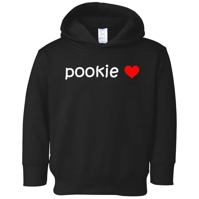 Pookie Heart Toddler Hoodie