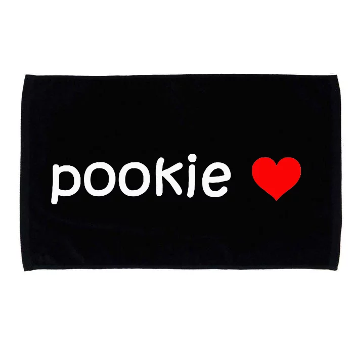 Pookie Heart Microfiber Hand Towel