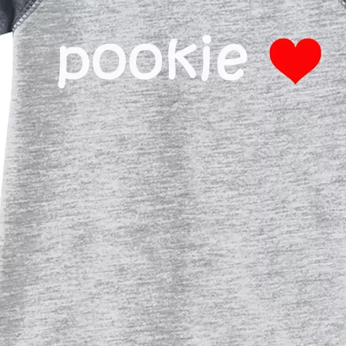 Pookie Heart Infant Baby Jersey Bodysuit