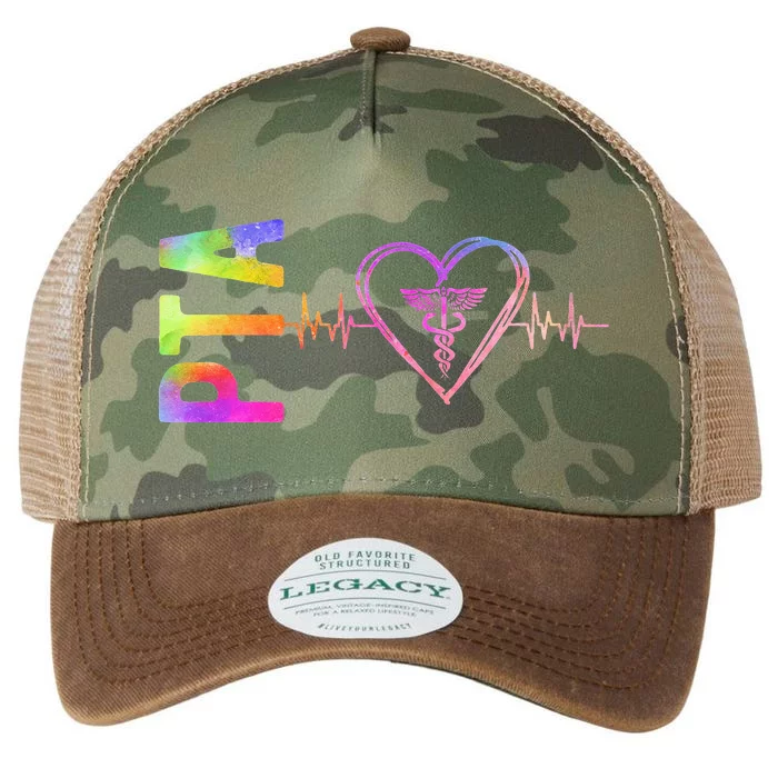 PTA Heartbeat Physical Therapy Assistant Legacy Tie Dye Trucker Hat