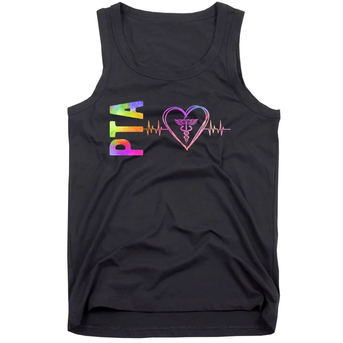 PTA Heartbeat Physical Therapy Assistant Tank Top