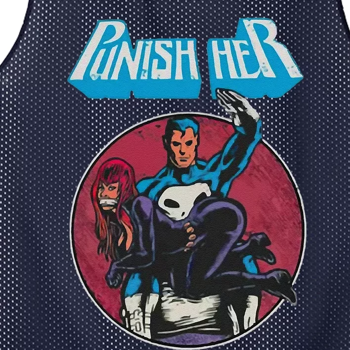 Punishs Her Mesh Reversible Basketball Jersey Tank