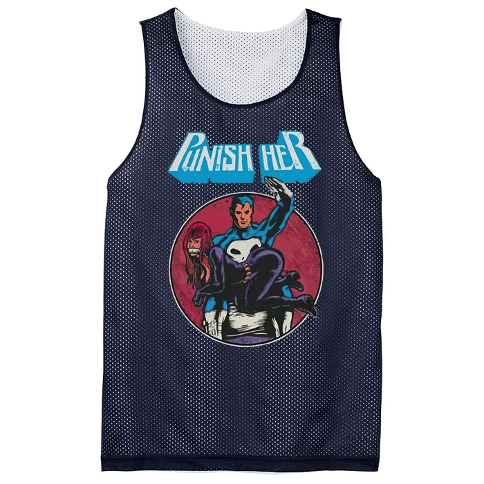 Punishs Her Mesh Reversible Basketball Jersey Tank