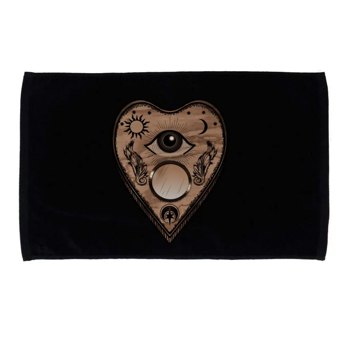 Planchette Halloween Paranormal Spirit Board Gothic Horror Gift Microfiber Hand Towel