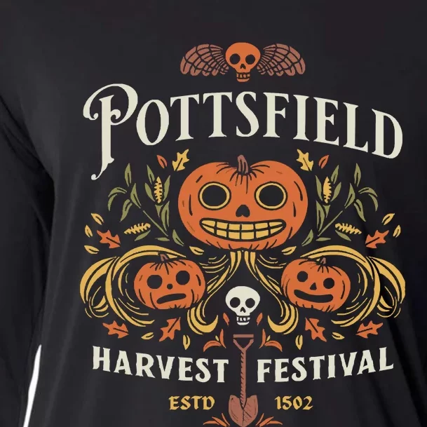 Pottsfield Halloween Cooling Performance Long Sleeve Crew