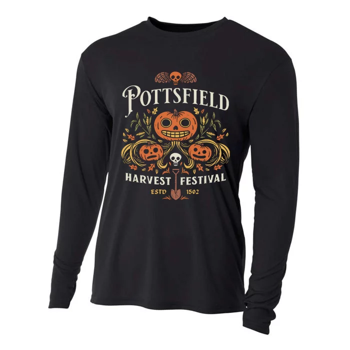 Pottsfield Halloween Cooling Performance Long Sleeve Crew