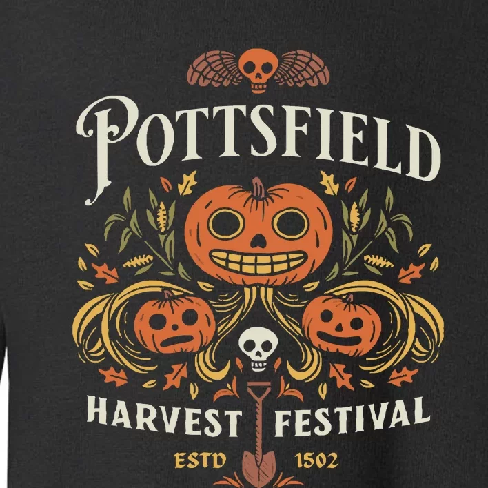 Pottsfield Halloween Toddler Sweatshirt