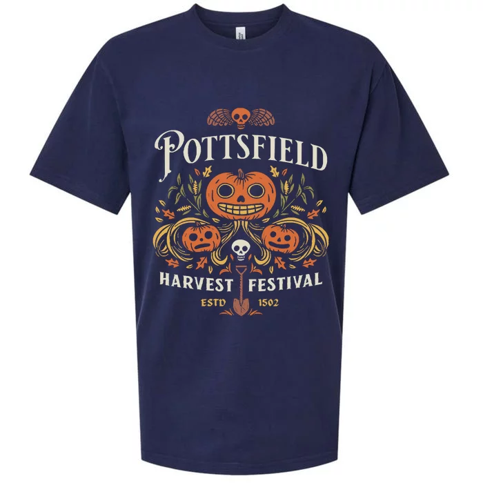 Pottsfield Halloween Sueded Cloud Jersey T-Shirt