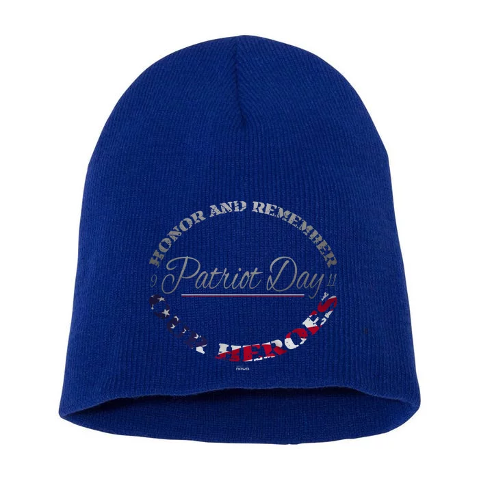 Public Holiday Patriot Honor And Remember Our Heroes Gift Short Acrylic Beanie