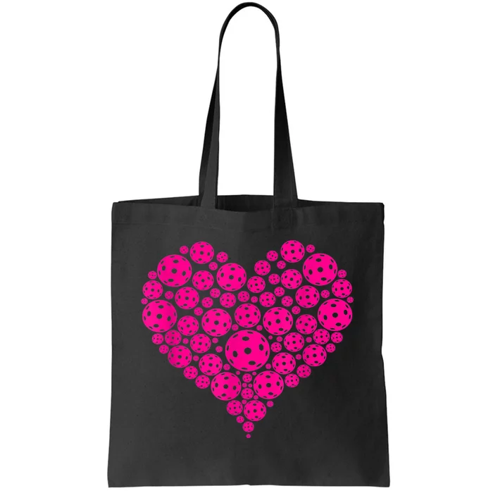 Pickleball Heart Pickleball Game Marker Players Tote Bag