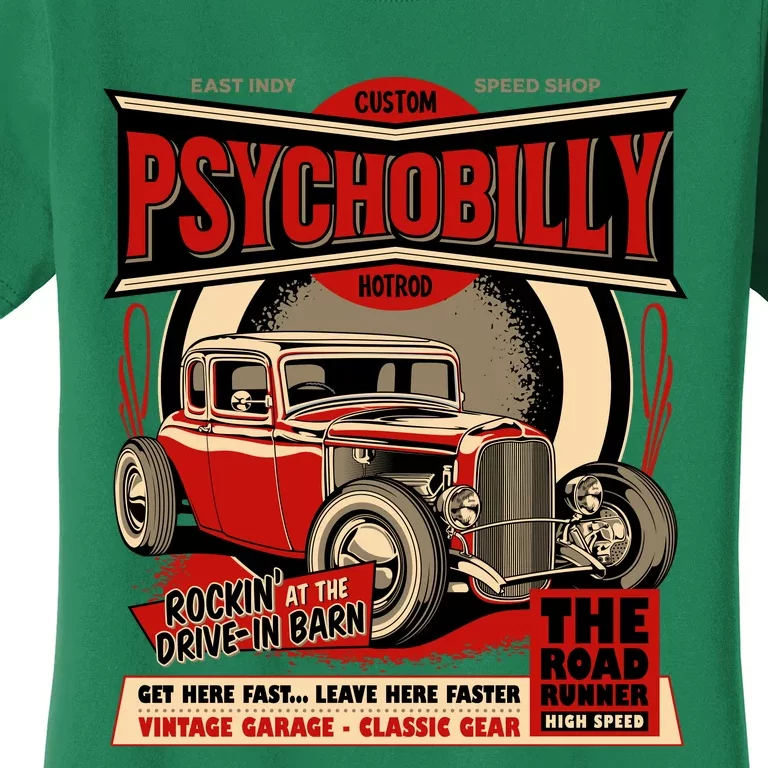 Psychobilly Hotrod Women's T-Shirt