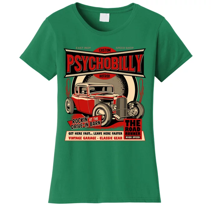 Psychobilly Hotrod Women's T-Shirt