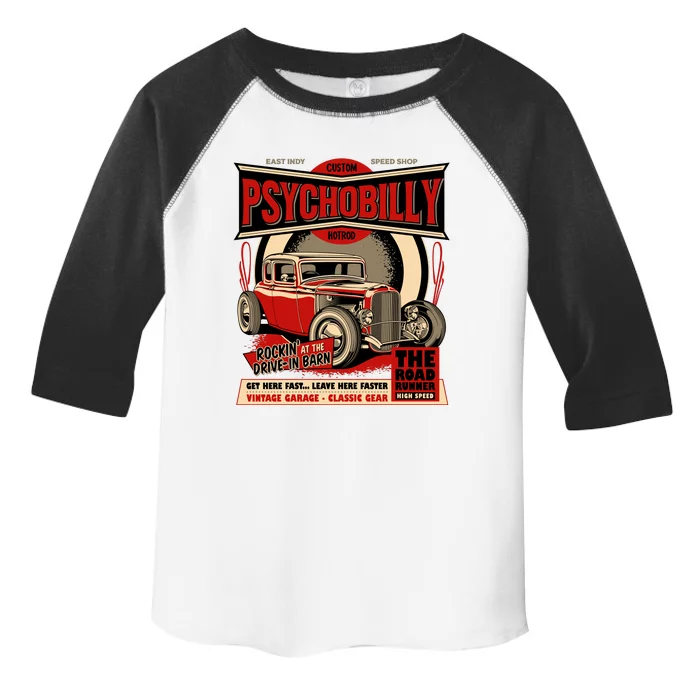 Psychobilly Hotrod Toddler Fine Jersey T-Shirt