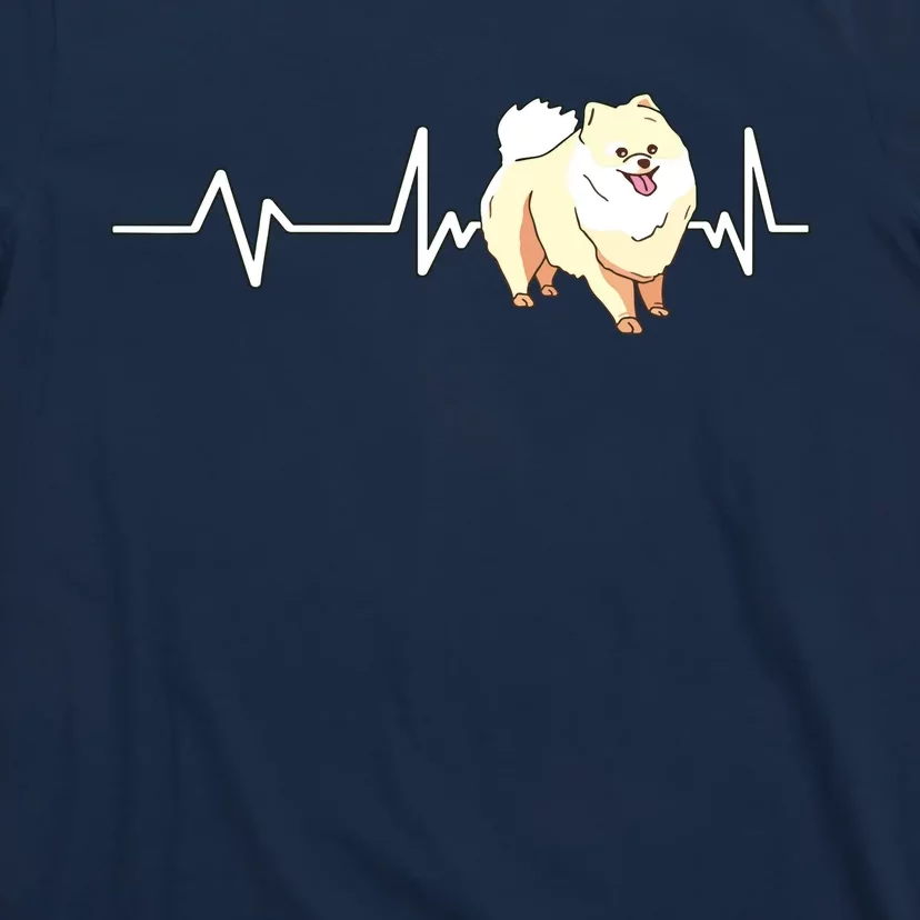 Pomeranian Heartbeat Pomeranian Gift Pomeranian T-Shirt