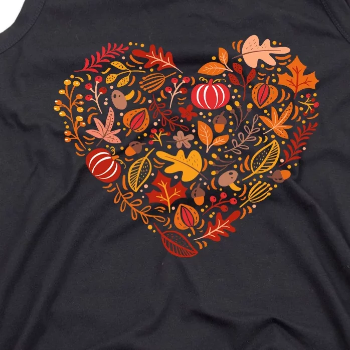 Pumpkin Heart Tank Top