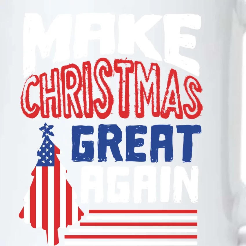 Patriotic Holiday Quote Make Christmas Great Again Great Gift Black Color Changing Mug