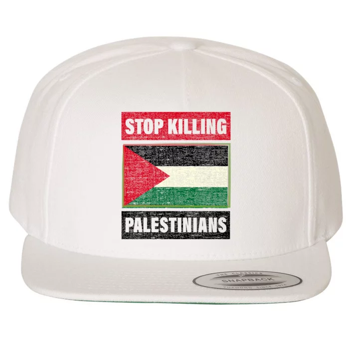 Palestinian Human Rights Aid To Gaza Strip Wool Snapback Cap