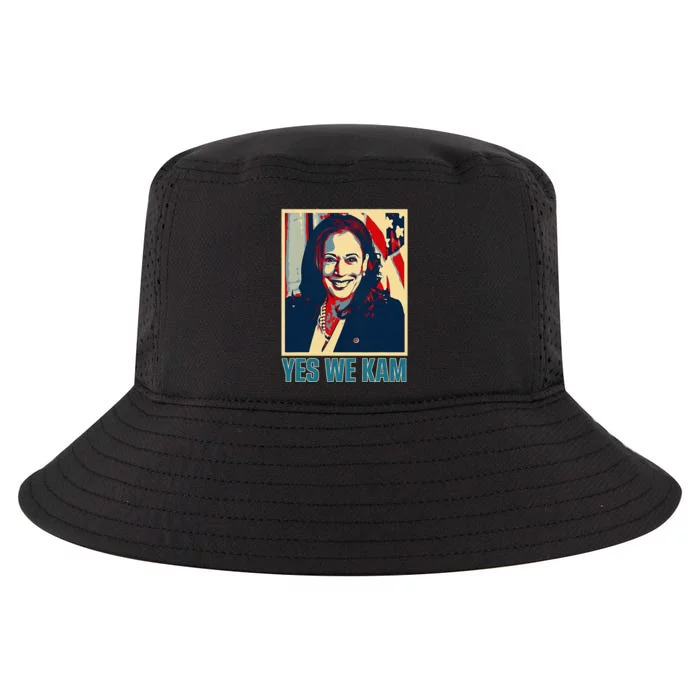 President Harris Retro Yes We Kam Cool Comfort Performance Bucket Hat