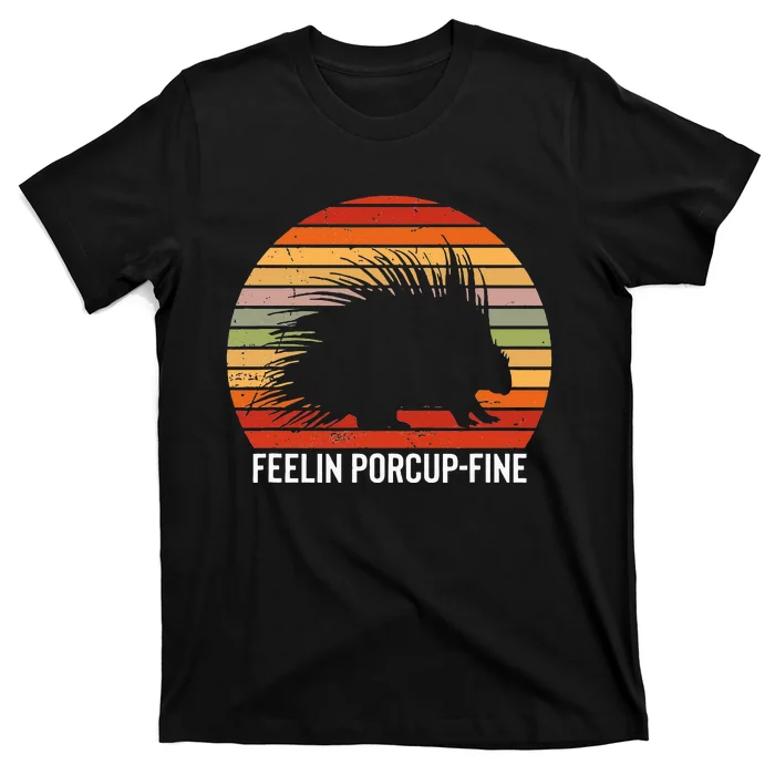 Porcupine Hugger S For Hedgehog Porcupine Fan T-Shirt