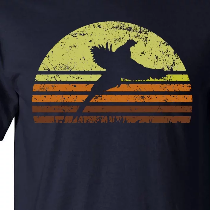 Pheasant Hunting South Dakota Upland Bird Game Hunter Retro Tall T-Shirt