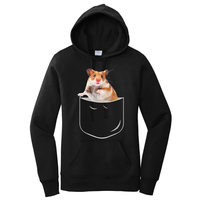 Pocket Hamster Shirt, Funny Hamster In Pocket Gift Tshirt TShirt Women's Pullover Hoodie